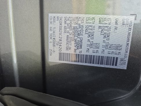 Used 2025 Nissan Pathfinder Platinum w/ Cargo Package FWD image 34