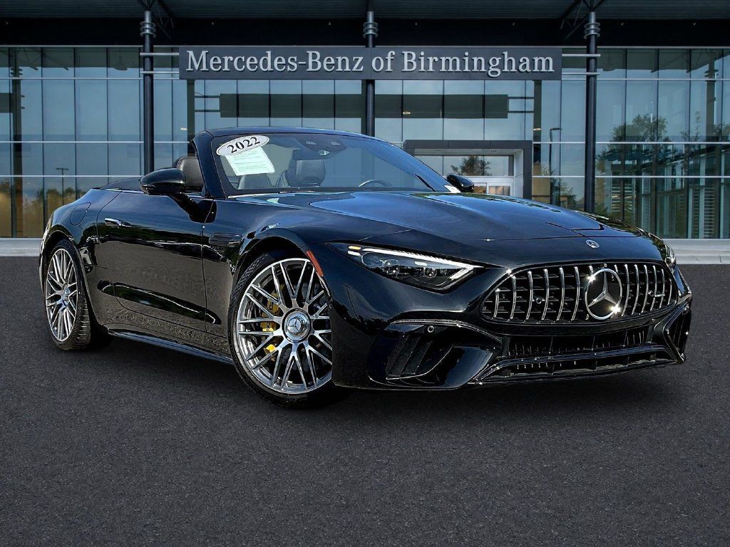 Certified 2022 Mercedes-Benz SL 63 AMG 4MATIC w/ Driver Assistance Package image 1