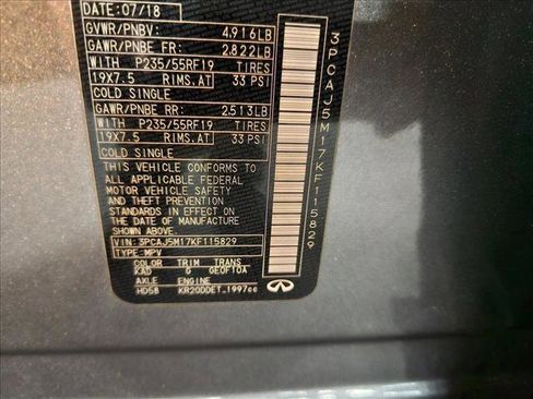 Used 2019 INFINITI QX50 Luxe w/ Cargo Package image 24