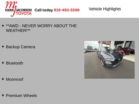 Used 2018 Hyundai Kona SEL w/ SEL Tech Package 02 AWD/4WD image 5