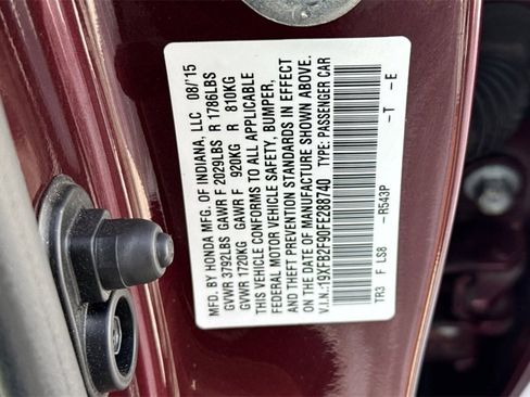 Used 2015 Honda Civic EX-L image 26