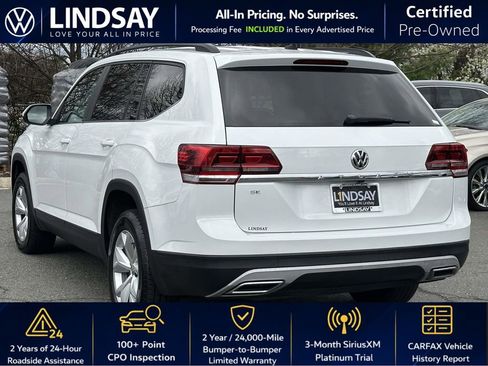 Certified 2020 Volkswagen Atlas SE image 5