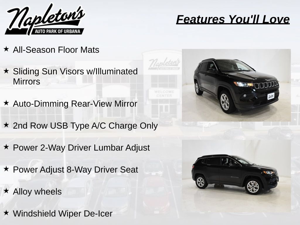 Used 2025 Jeep Compass Latitude w/ Sun & Sound Group AWD/4WD image 27