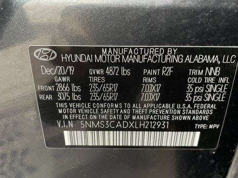 Used 2020 Hyundai Santa Fe SEL AWD/4WD image 26