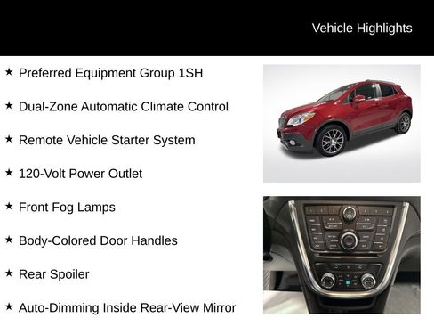 Used 2016 Buick Encore Sport Touring image 2