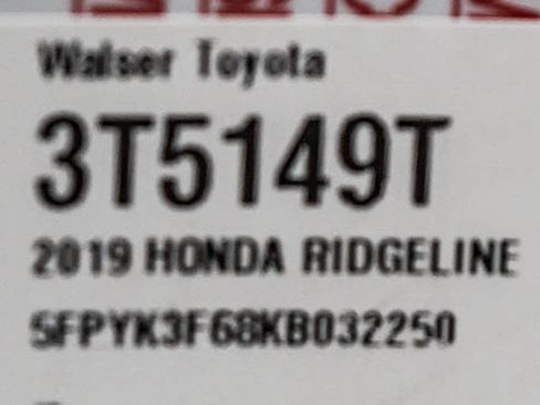 Used 2019 Honda Ridgeline RTL-T image 25