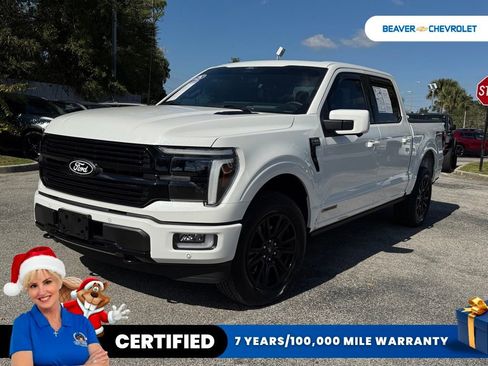 Used 2025 Ford F150 Platinum w/ Equipment Group 702A High image 4