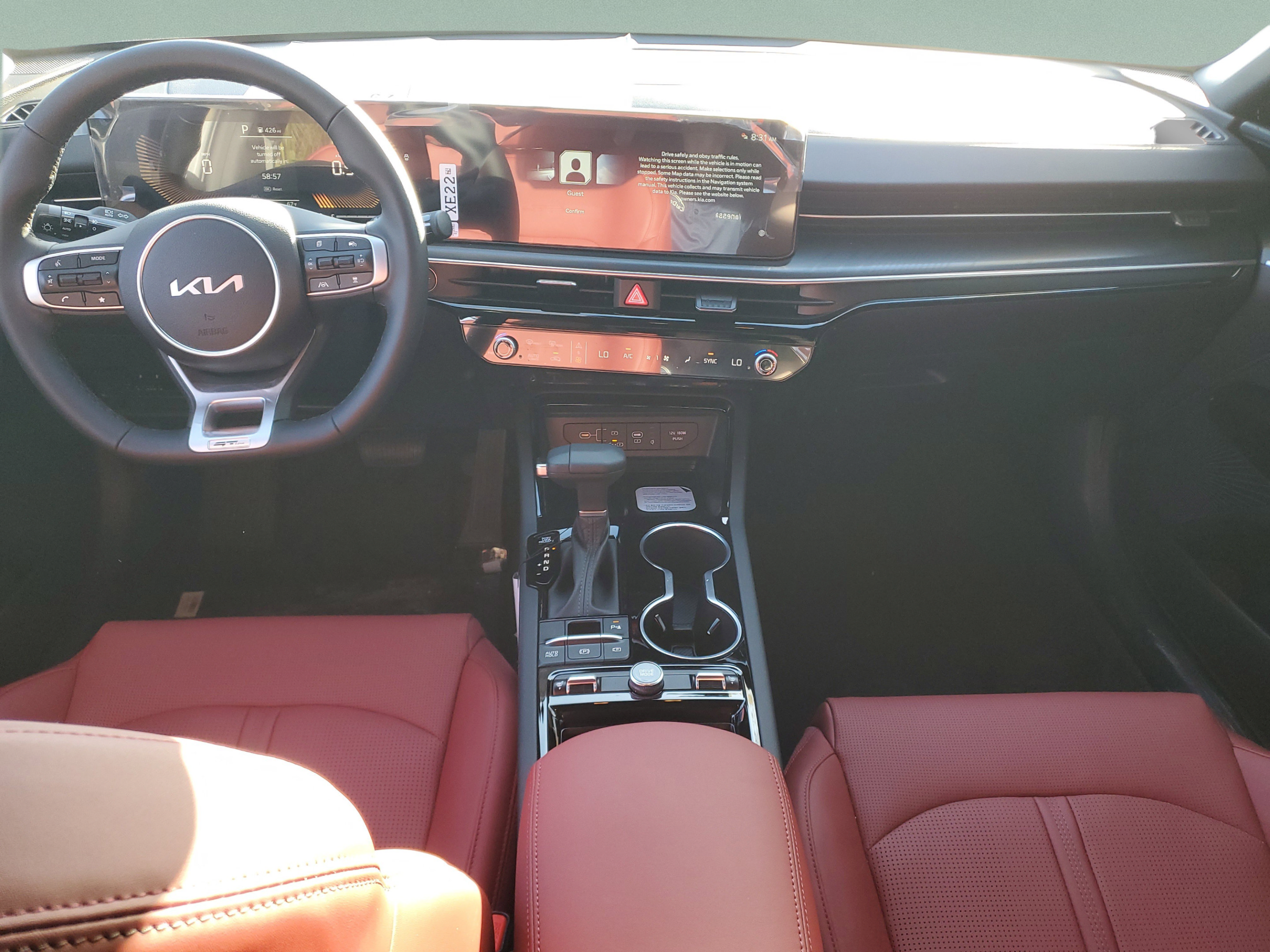 New 2026 Kia K5 GT-Line w/ GT-Line Red Interior Package FWD image 10