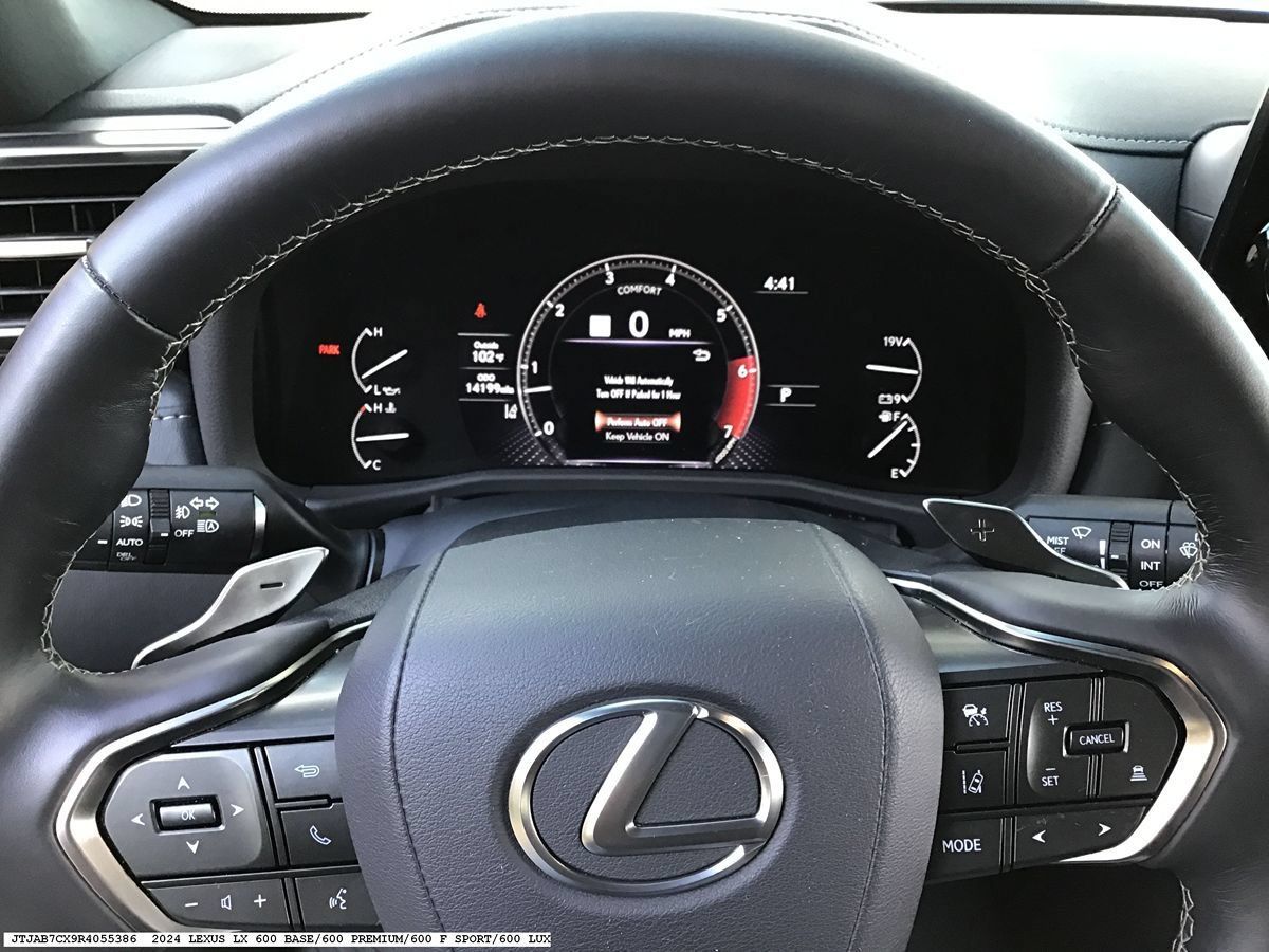 Used 2024 Lexus LX 600 4WD w/ Interior Upgrade Package image 13