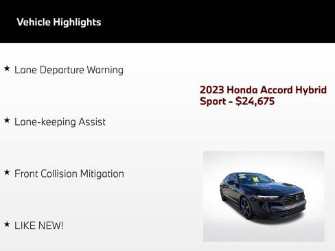Used 2023 Honda Accord Sport image 51