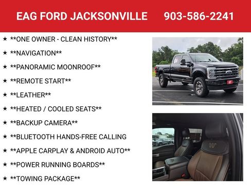 Used 2024 Ford F350 King Ranch w/ FX4 Off-Road Package AWD/4WD image 4