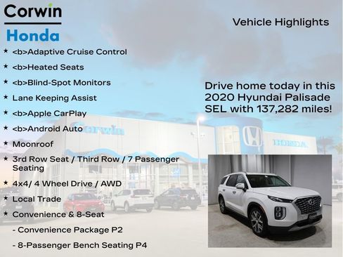 Used 2020 Hyundai Palisade SEL image 6