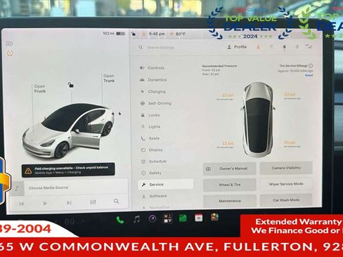 Used 2021 Tesla Model 3 Standard Range Plus RWD image 9
