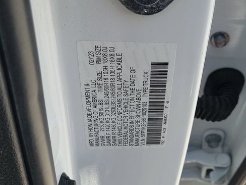 Used 2023 Honda Ridgeline RTL image 27