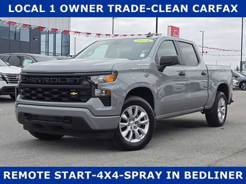 Used 2024 Chevrolet Silverado 1500 Custom image 1