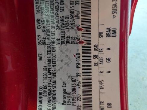 Used 2012 Ford Fiesta SE w/ Super Fuel Economy Pkg FWD image 42
