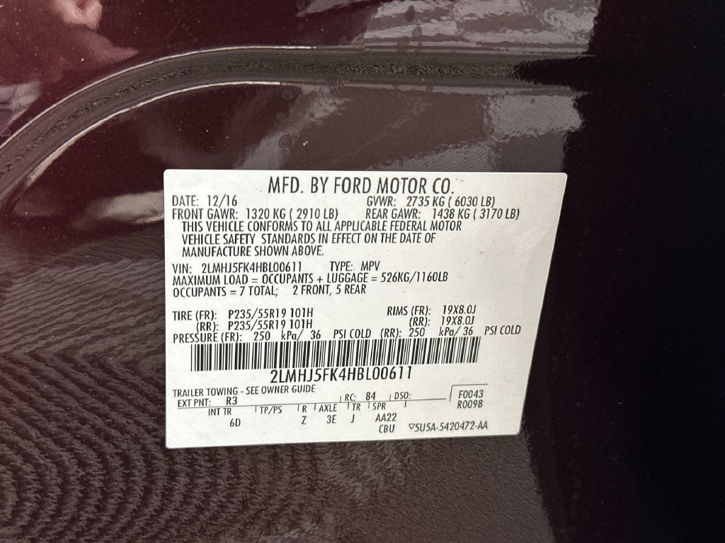Used 2017 Lincoln MKT FWD image 36