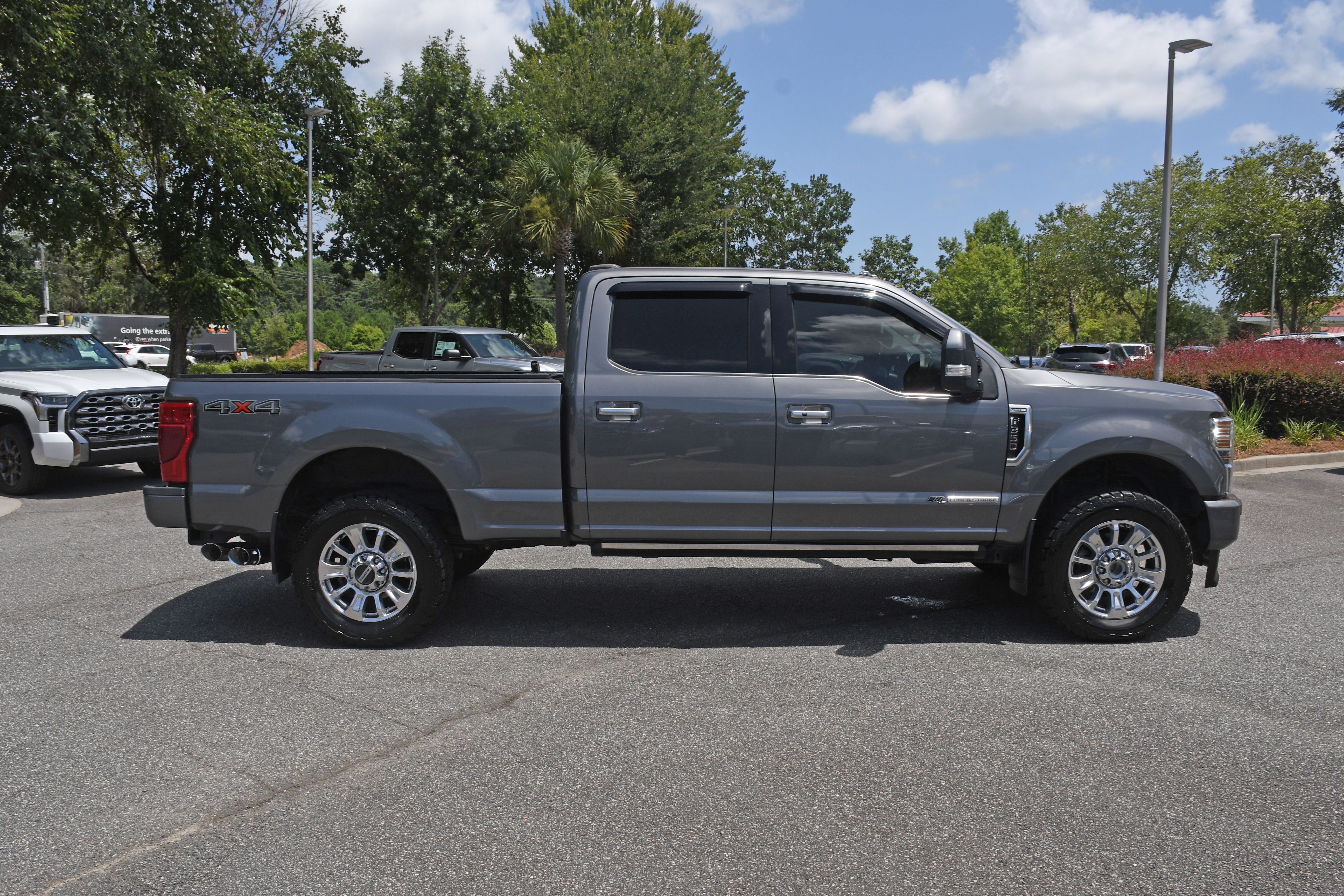 Used 2022 Ford F350 Limited w/ Snow Plow Prep Package AWD/4WD image 5