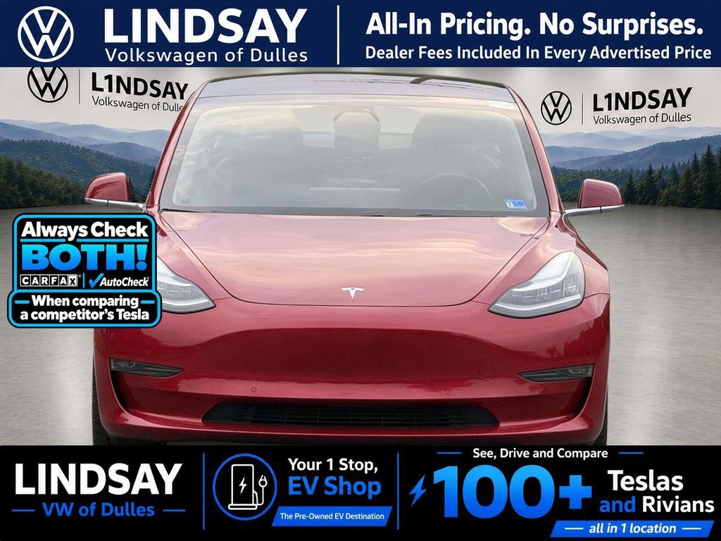 Used 2018 Tesla Model 3 Long Range RWD image 2