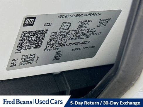 Used 2022 GMC Yukon XL AT4 AWD/4WD image 42