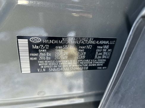 Used 2022 Hyundai Santa Fe Limited image 34