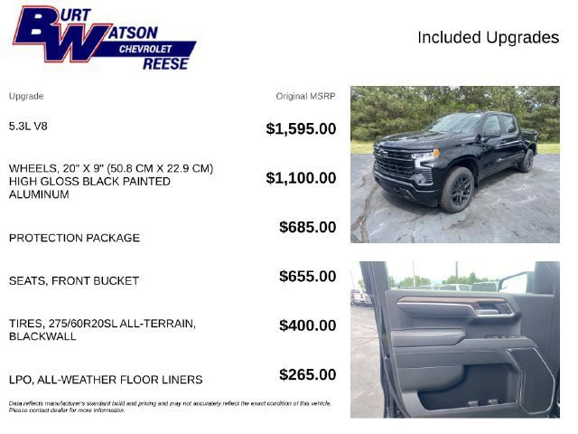 New 2026 Chevrolet Silverado 1500 RST w/ Protection Package AWD/4WD image 2
