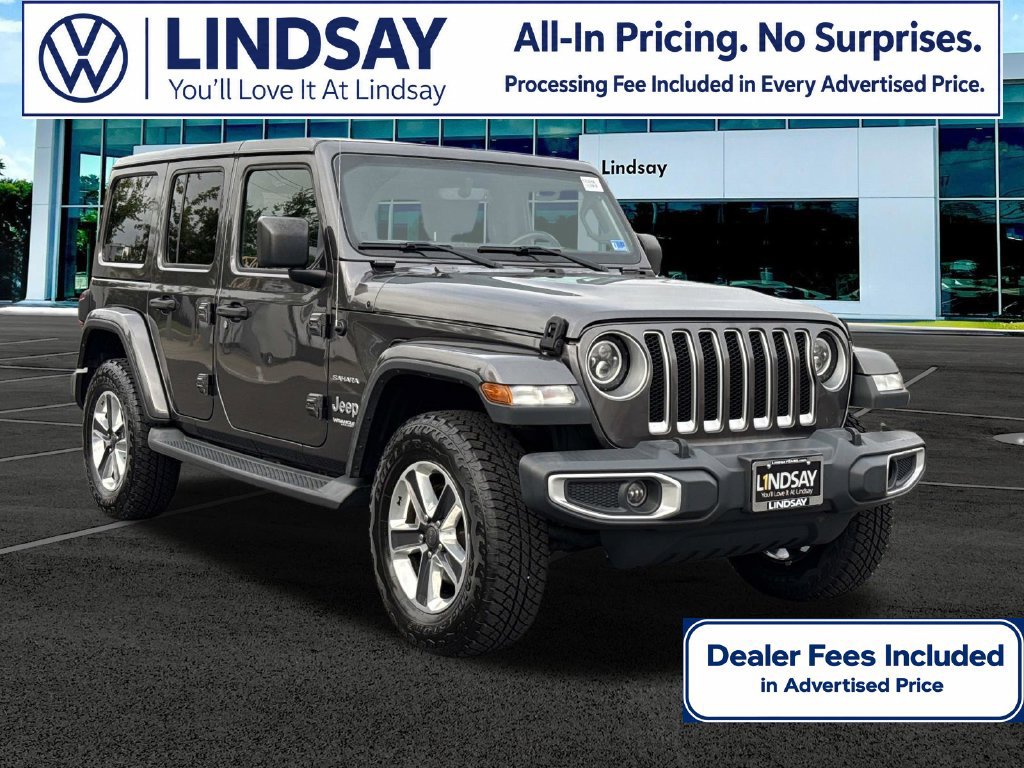 Used 2018 Jeep Wrangler Unlimited Sahara AWD/4WD image 1