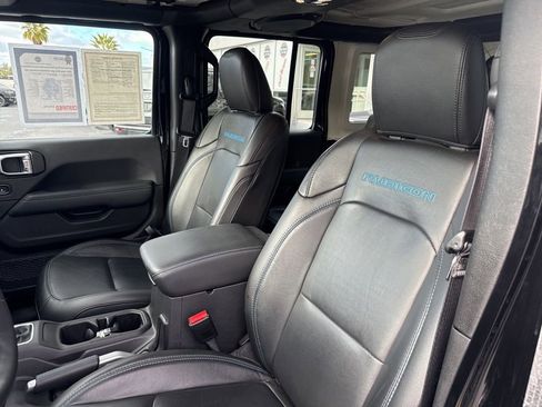 Used 2021 Jeep Wrangler Unlimited Rubicon 4xe w/ Steel Bumper Group image 15