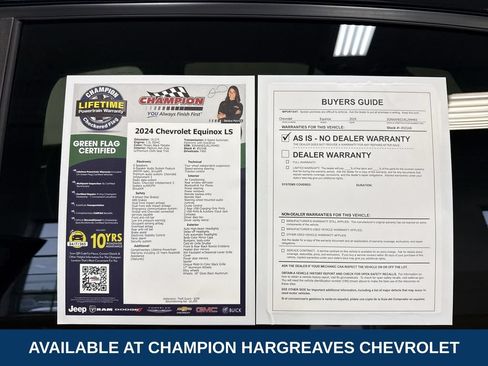 Certified 2024 Chevrolet Equinox LS w/ LS Convenience Package FWD image 43
