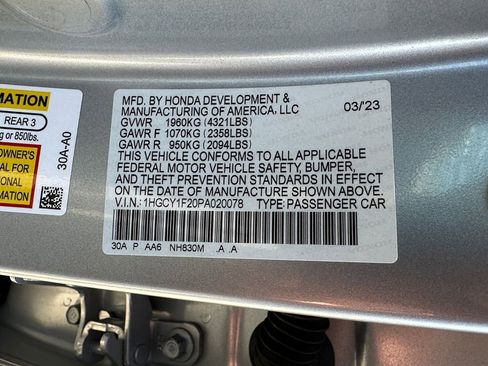 Used 2023 Honda Accord LX image 16