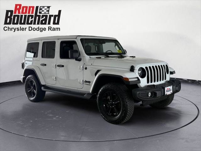 Certified 2022 Jeep Wrangler Unlimited Sahara AWD/4WD image 1