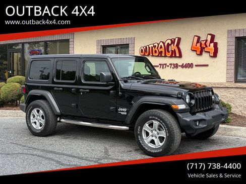 Used 2020 Jeep Wrangler Unlimited Sport S AWD/4WD image 1