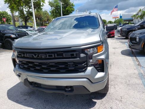 Used 2025 Chevrolet Silverado 1500 Custom w/ Turbomax Blackout Package RWD image 2