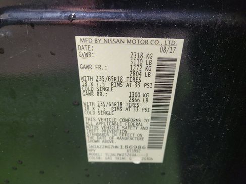 Used 2017 Nissan Murano S FWD image 33