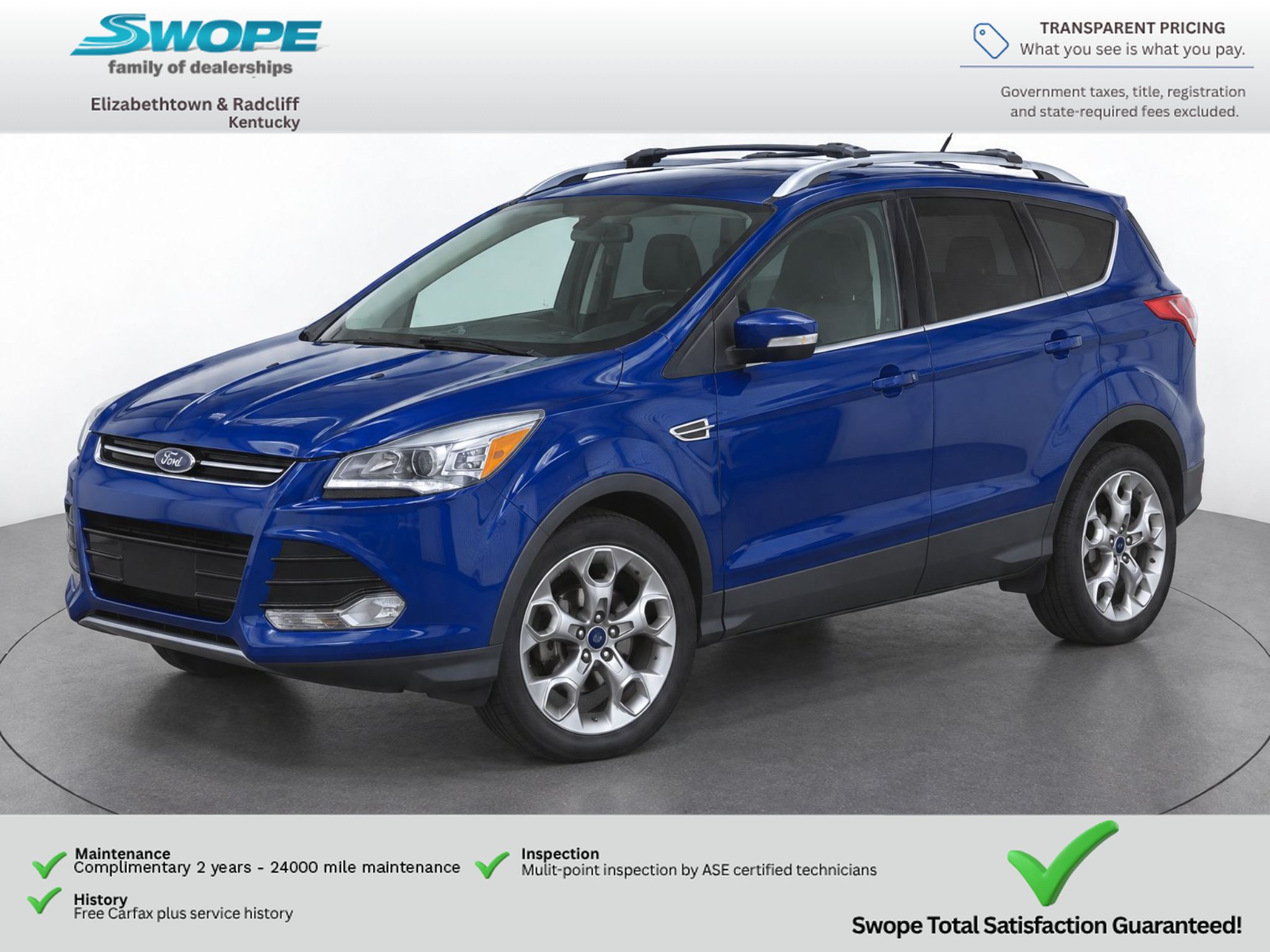 Used 2014 Ford Escape Titanium w/ Equipment Group 401A AWD/4WD image 1