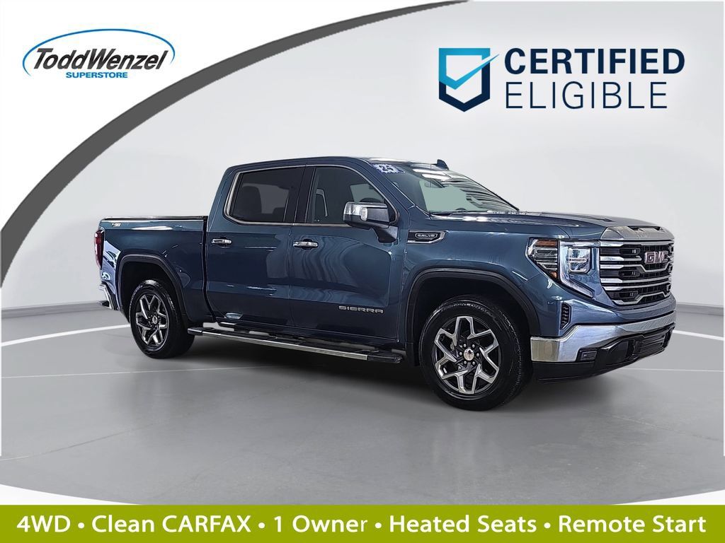 Certified 2024 GMC Sierra 1500 SLT w/ SLT Premium Package AWD/4WD image 1