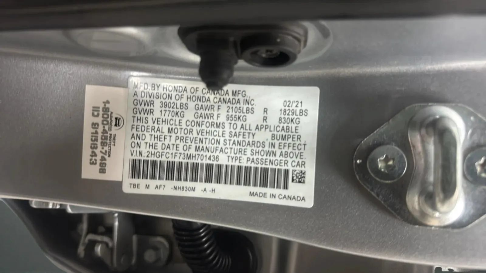 Used 2021 Honda Civic EX-L image 15