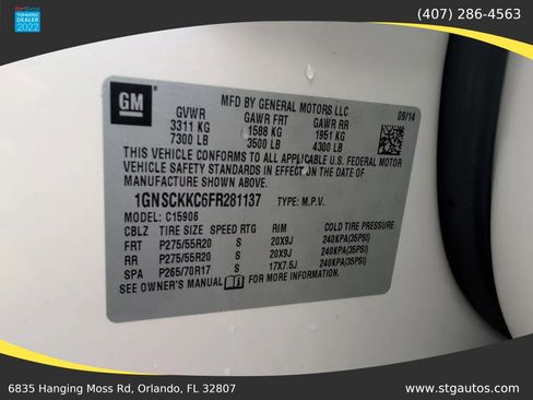 Used 2015 Chevrolet Suburban LTZ RWD image 37