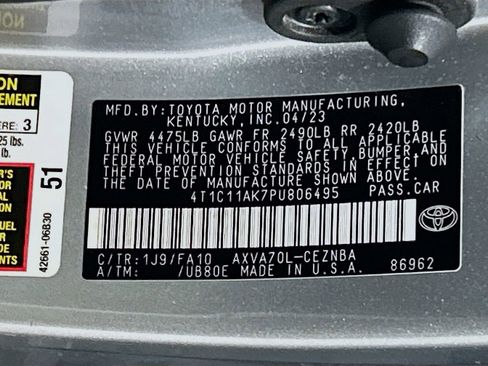 Used 2023 Toyota Camry LE FWD image 27