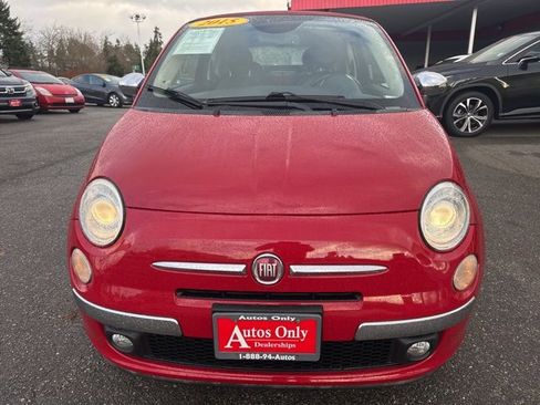 Used 2015 FIAT 500 Lounge w/ Luxury Leather Package image 2