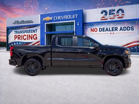New 2026 Chevrolet Silverado 1500 Custom w/ LPO, Dark Essentials Package RWD image 7