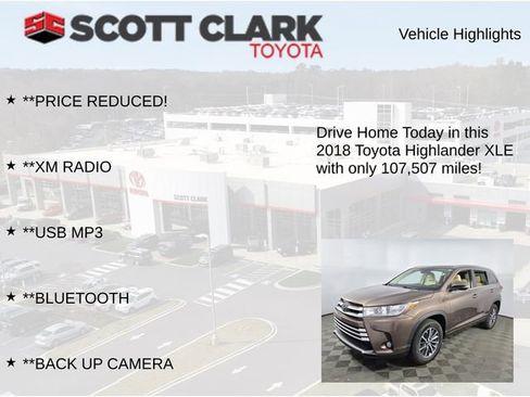 Used 2018 Toyota Highlander XLE image 12