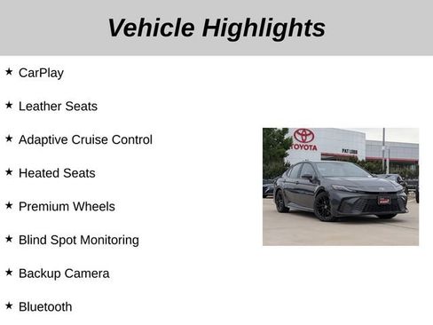 Used 2025 Toyota Camry SE FWD image 5