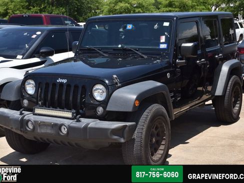 Used 2017 Jeep Wrangler Unlimited Sport w/ Quick Order Package 24S AWD/4WD image 1