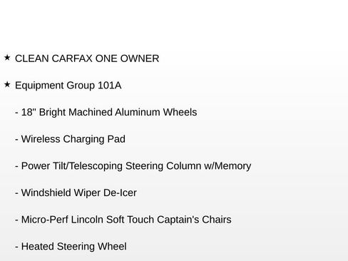 Used 2025 Lincoln Corsair AWD w/ Equipment Group 101A image 5