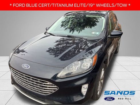Certified 2021 Ford Escape Titanium w/ Titanium Elite Package image 1