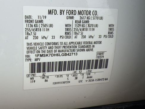 Used 2020 Ford Explorer XLT RWD image 20