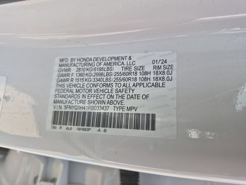 Certified 2024 Honda Pilot EX-L image 34