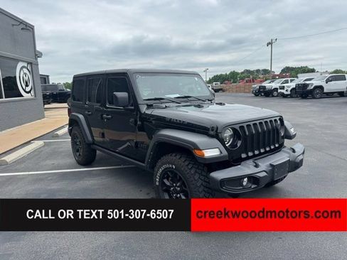 Used 2021 Jeep Wrangler Unlimited Sport AWD/4WD image 2