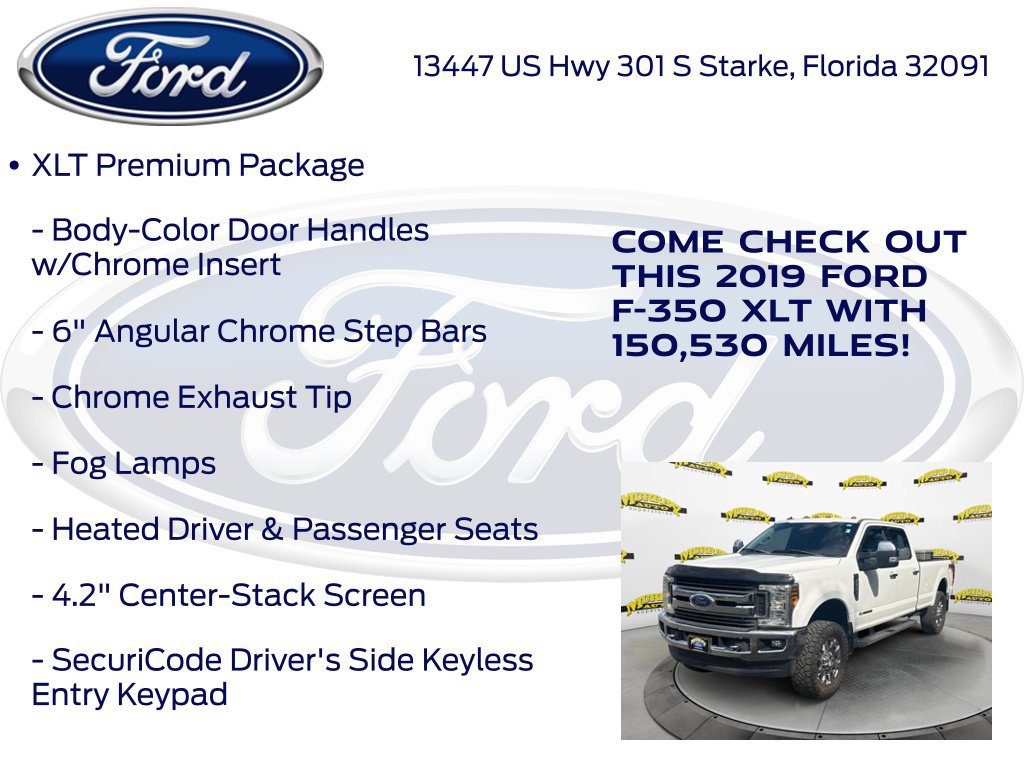 Used 2019 Ford F350 XLT w/ XLT Premium Package AWD/4WD image 20